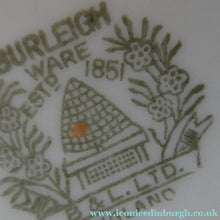 Load image into Gallery viewer, 1930s Art Deco Set of Six Side Plates BURLEIGH WARE. Rare Handpainted DAWN Pattern . 8 inches diameter
