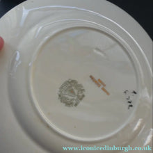 Load image into Gallery viewer, 1930s Art Deco Set of Six Side Plates BURLEIGH WARE. Rare Handpainted DAWN Pattern . 8 inches diameter
