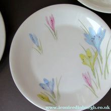 Load image into Gallery viewer, 1950s Norwegian Figgjo Flint Crocus Pattern Side Plate
