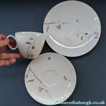 Load image into Gallery viewer, Stylish Trio (Cup, Saucer and Side Plate) in the "Quince" Design by Raymond Loewy for Rosenthal. 5 AVAILABLE
