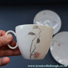 Load image into Gallery viewer, Stylish Trio (Cup, Saucer and Side Plate) in the "Quince" Design by Raymond Loewy for Rosenthal. 5 AVAILABLE
