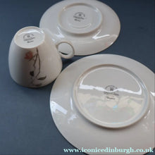 Load image into Gallery viewer, Stylish Trio (Cup, Saucer and Side Plate) in the "Quince" Design by Raymond Loewy for Rosenthal. 5 AVAILABLE
