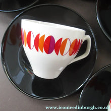 Load image into Gallery viewer, 1960s British Empire Porcelain Coffee Set.  Eclipse Pattern
