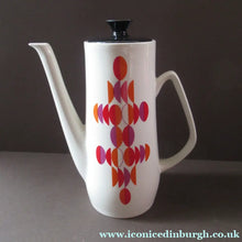 Load image into Gallery viewer, 1960s British Empire Porcelain Coffee Set.  Eclipse Pattern

