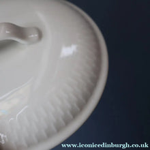 Load image into Gallery viewer, Stylish 1960s Danish Complete ROYAL COPENHAGEN Coffee Set. Six Settings Plus Side Plates. WHEAT Pattern
