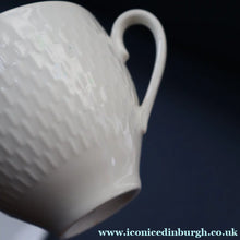 Load image into Gallery viewer, Stylish 1960s Danish Complete ROYAL COPENHAGEN Trio. Cup, Saucer and Coffee Cup; WHEAT Pattern 
