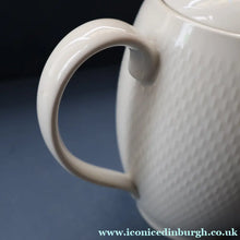 Load image into Gallery viewer, Stylish 1960s Danish Complete ROYAL COPENHAGEN Coffee Set. Six Settings Plus Side Plates. WHEAT Pattern

