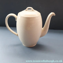 Load image into Gallery viewer, Stylish 1960s Danish Complete ROYAL COPENHAGEN Coffee Set. Six Settings Plus Side Plates. WHEAT Pattern
