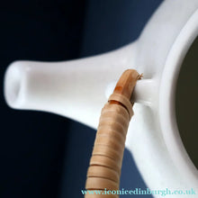 Load image into Gallery viewer, 1960s Finnish Design: GA3 Arabia Pottery Teapot in Matte White. Designed by Ulla Procope
