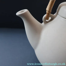 Load image into Gallery viewer, 1960s Finnish Design: GA3 Arabia Pottery Teapot in Matte White. Designed by Ulla Procope
