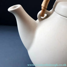 Load image into Gallery viewer, 1960s Finnish Design: GA3 Arabia Pottery Teapot in Matte White. Designed by Ulla Procope
