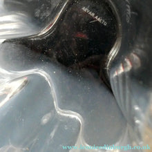 Load image into Gallery viewer, Stylish 1960s FINNISH Shallow Clear Glass SAVOY Vase. Iconic Mid Century Design by Alvar Aalto for Iittala, Finland. With acid etched signature
