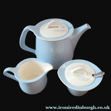 Load image into Gallery viewer, 1950s NOREWEGIAN Figgjo Flint CROCUS PATTERN Tea Set 
