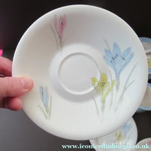 Load image into Gallery viewer, 1950s NOREWEGIAN Figgjo Flint CROCUS PATTERN Tea Set 
