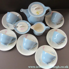 Load image into Gallery viewer, 1950s NOREWEGIAN Figgjo Flint CROCUS PATTERN Tea Set 
