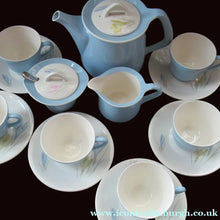 Load image into Gallery viewer, 1950s NOREWEGIAN Figgjo Flint CROCUS PATTERN Tea Set 

