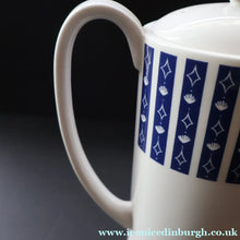 Load image into Gallery viewer, Stylish 1960s SUSIE COOPER for WEDGWOOD. Complete Bone China Coffee Set. Rare MERCURY Pattern. All Perfect

