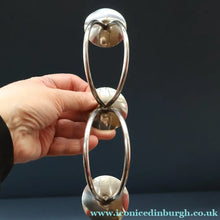 Load image into Gallery viewer, Stylish 1960s Vintage Danish Modernist Silver Plate Candle Holder. Designed by A.P. Berg
