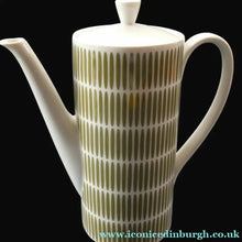 Load image into Gallery viewer,  1970s Seltmann Weiden Bavaria Coffee Set with Green Stripes Pattern
