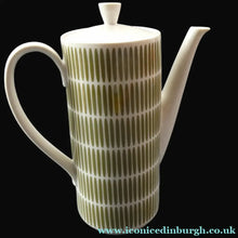 Load image into Gallery viewer,  1970s Seltmann Weiden Bavaria Coffee Set with Green Stripes Pattern
