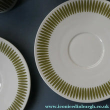 Load image into Gallery viewer,  1970s Seltmann Weiden Bavaria Coffee Set with Green Stripes Pattern
