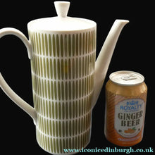 Load image into Gallery viewer,  1970s Seltmann Weiden Bavaria Coffee Set with Green Stripes Pattern
