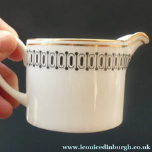 Load image into Gallery viewer, Stylish 1970s SUSIE COOPER for WEDGWOOD. Complete Bone China Coffee Set. COLOSSEUM Pattern
