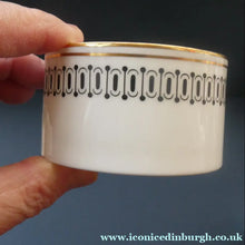 Load image into Gallery viewer, Stylish 1970s SUSIE COOPER for WEDGWOOD. Complete Bone China Coffee Set. COLOSSEUM Pattern
