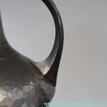 Load image into Gallery viewer, Stylish Arts and Crafts Pewter Twin Handled Vase by Walker &amp; Co. 8 inches in height
