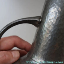 Load image into Gallery viewer, Stylish Arts and Crafts Pewter Twin Handled Vase by Walker &amp; Co. 8 inches in height
