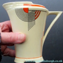 Load image into Gallery viewer, Royal Doulton Orange Tango 1930s Art Deco Milk Jug or Creamer
