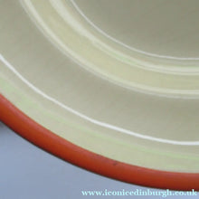 Load image into Gallery viewer, Smaller Royal Doulton Orange 1930s Art Deco Tango Pattern Serving Platter
