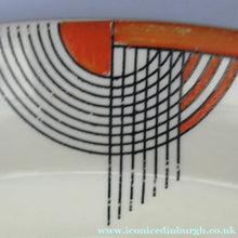 Load image into Gallery viewer, Large Royal Doulton Orange Tango 1930s Art Deco Serving Platter
