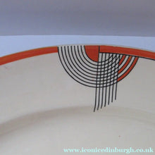 Load image into Gallery viewer, Massive Royal Doulton Orange Tango 1930s Art Deco Serving Platter
