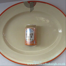 Load image into Gallery viewer, Massive Royal Doulton Orange Tango 1930s Art Deco Serving Platter
