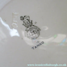Load image into Gallery viewer, Art Deco 1930s Royal Doulton Orange Red Tango Pattern Soup Bowls or Dishes

