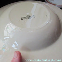 Load image into Gallery viewer, Art Deco 1930s Royal Doulton Orange Red Tango Pattern Soup Bowls or Dishes
