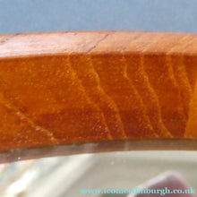 Load image into Gallery viewer, 1960s TEAK Round Wall Mirror. Quality British-Made ROWLEY Productions Design
