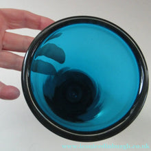 Load image into Gallery viewer, Vintage CZECH Evening Blue Glass Vase. 1960s Harrachov
