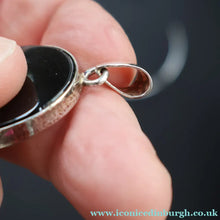 Load image into Gallery viewer, Stylish Vintage DANISH Silver Torque and Ebony Pendant by Niels Erik From (1908 - 1982)
