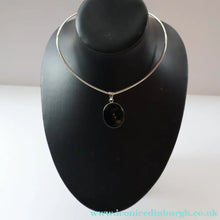 Load image into Gallery viewer, Stylish Vintage DANISH Silver Torque and Ebony Pendant by Niels Erik From (1908 - 1982)
