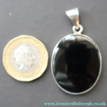 Load image into Gallery viewer, Stylish Vintage DANISH Silver Torque and Ebony Pendant by Niels Erik From (1908 - 1982)
