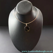 Load image into Gallery viewer, Stylish Vintage DANISH Silver Torque and Ebony Pendant by Niels Erik From (1908 - 1982)
