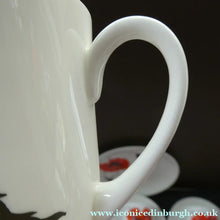 Load image into Gallery viewer, Susie Cooper Six Trios: Cups, Saucers and Sides Plates Cornpoppy Wedgwood
