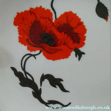 Load image into Gallery viewer, Susie Cooper Six Trios: Cups, Saucers and Sides Plates Cornpoppy Wedgwood
