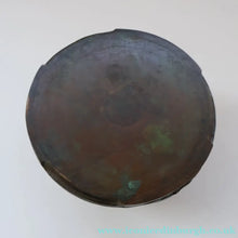 Load image into Gallery viewer, Swedish Bronze Pot / Vase by John Farngren (1884 - 1960) for Otto Meyer. Decorated with Relief Dragonflies and Flowers. SIGNED
