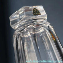 Load image into Gallery viewer, SWEDISH GLASS. Nils Landberg for Orrefors. TALL Vase with a Etched Nude Woman. 7 3/4 inches
