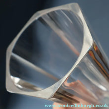 Load image into Gallery viewer, SWEDISH GLASS. Nils Landberg for Orrefors. TALL Vase with a Etched Nude Woman. 7 3/4 inches
