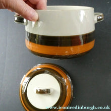 Load image into Gallery viewer, 1970s Marianne Westman Rorstrand Swedish Lidded Pot Annika Design
