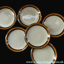 Load image into Gallery viewer,   1970s Marianne Westman Rorstrand Swedish Set of Six Dessert Plates Annika Design
